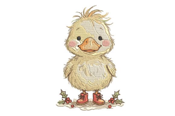 Cute Duckling Embroidery Design: A Seller’s Perspective