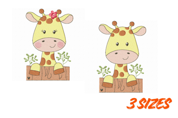 Cute Giraffe Couple Embroidery Set Review for Real Projects