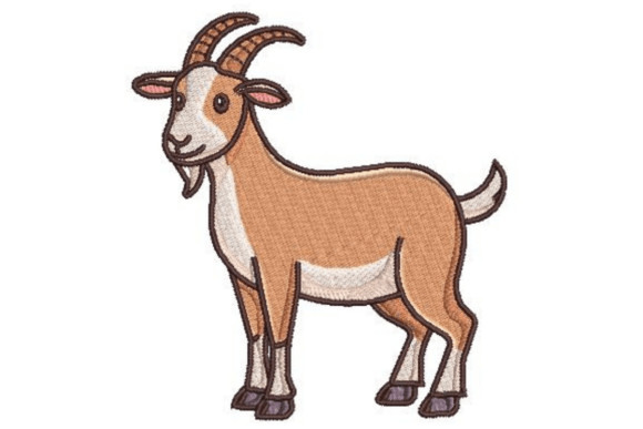 Farm Goat Embroidery Review
