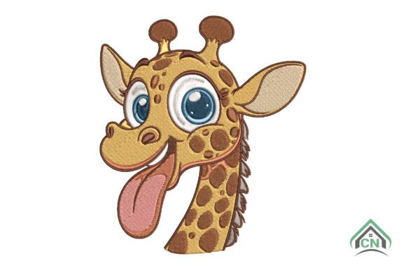 Funny Giraffe Embroidery Design Review for Real Projects