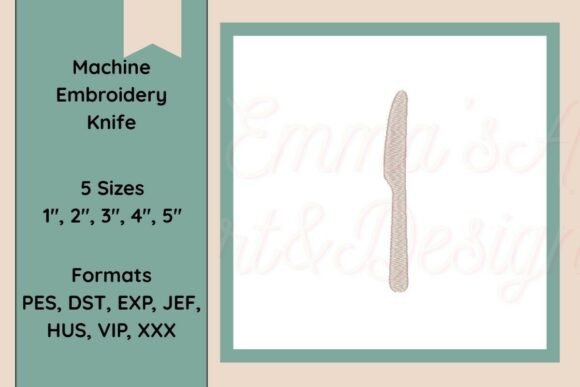 Knife Machine Embroidery Design Review