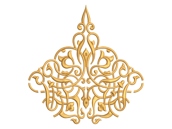 Ottoman Ornamental Embroidery Design