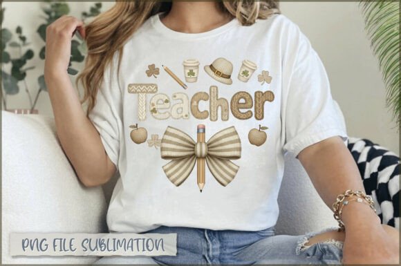 Teacher St. Patricks Day Embroidery PNG Review for Real Projects